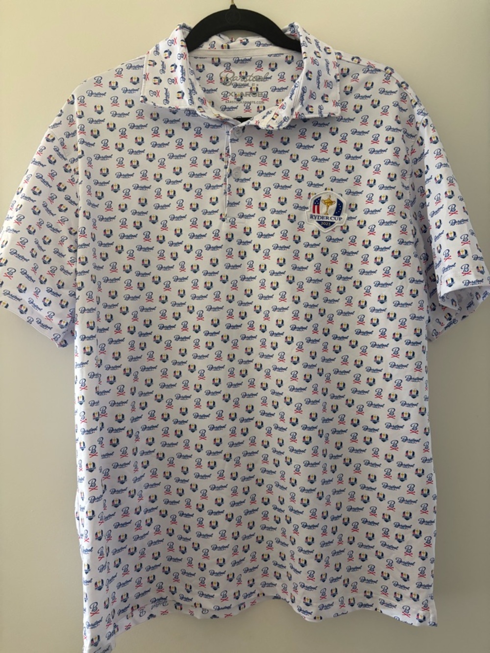 Men's Barstool 2023 Ryder Cup Printed Golf Polo Shirt
